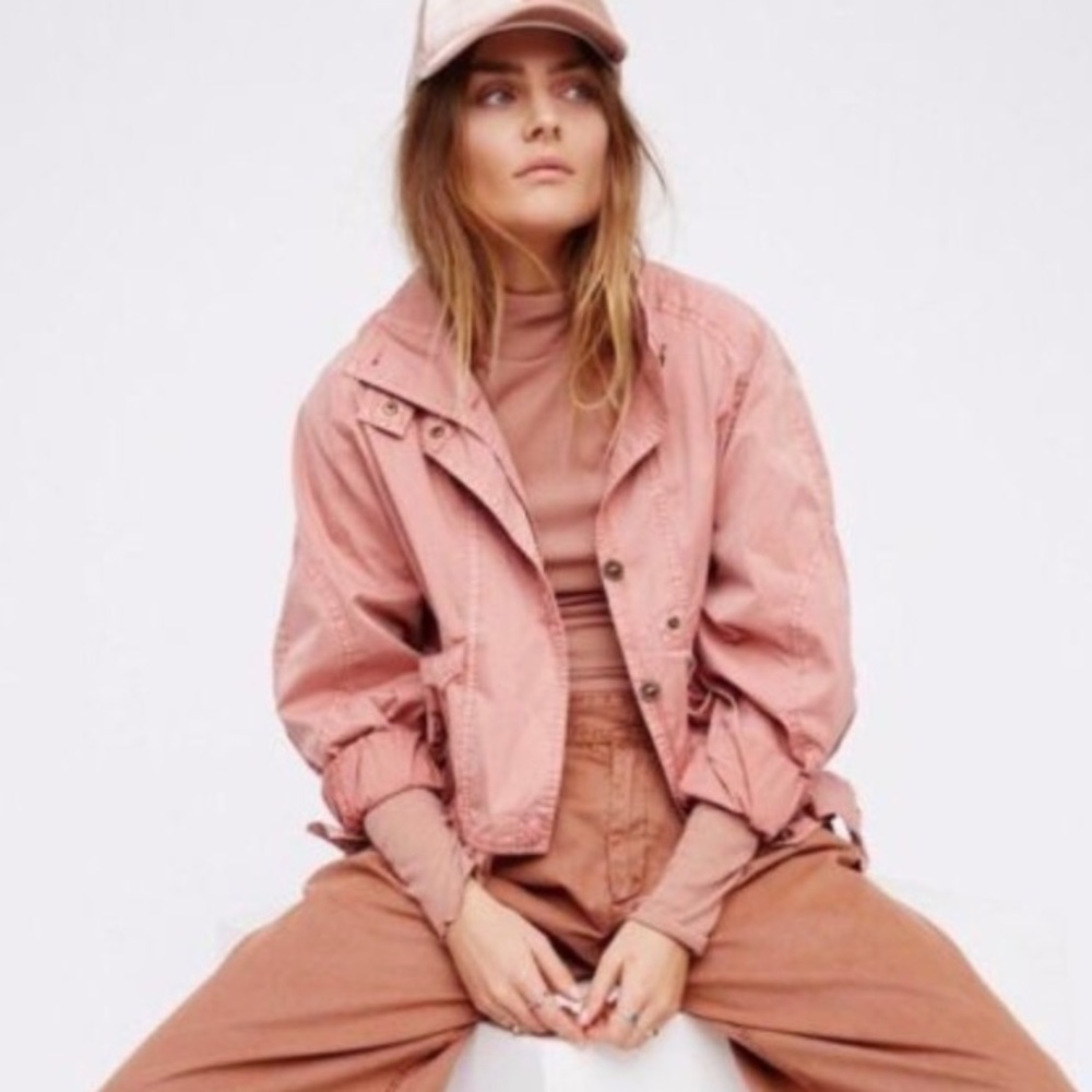 Free People 90s Parachute Jacket